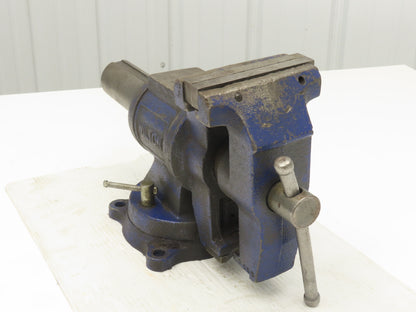 Wilton Combination Swivel Jaws Pipe Bench Vise 5" Jaw 360 Rotating Head & Base