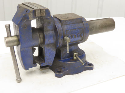 Wilton Combination Swivel Jaws Pipe Bench Vise 5" Jaw 360 Rotating Head & Base