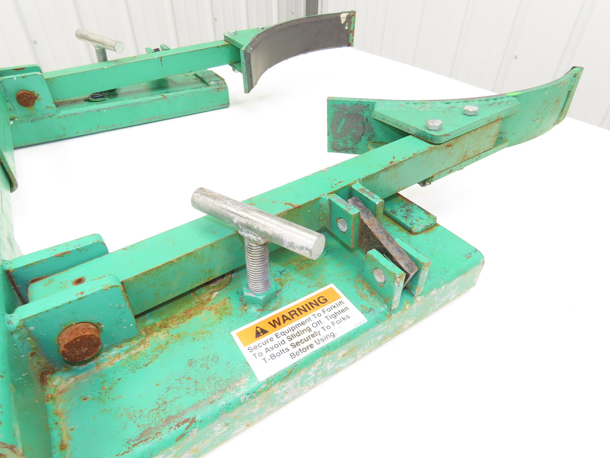 Valley Craft 6145B Steel Barrel Drum Handler Carrier Lifter 1500 lbs