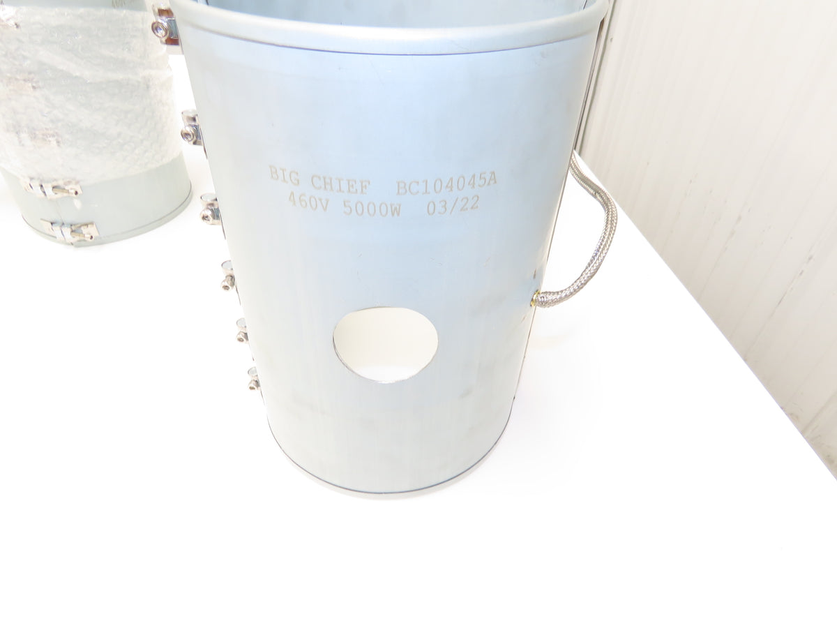 Big Chief BC104045A Big Chief BC104045A Band Heater 460V 5000W 7-7.5" Lot of 7