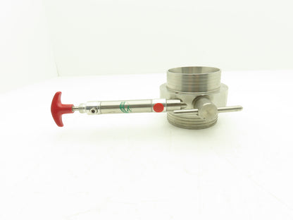 Gator Machine D86071A Stainless Steel Butterfly Valve Pneumatic Cylinder 3-1/4"