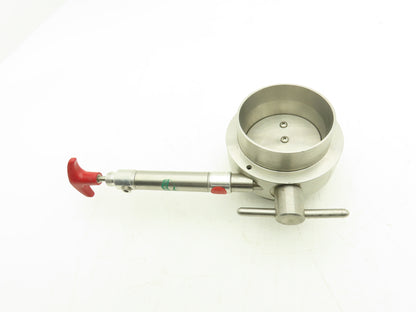 Gator Machine D86071A Stainless Steel Butterfly Valve Pneumatic Cylinder 3-1/4"