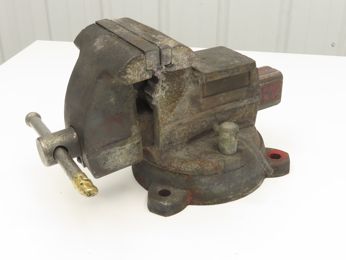 Wilton 646 Combination Pipe Bench Vise 6" Jaw Swivel Base Vintage Machinist
