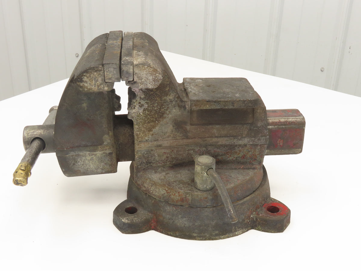 Wilton 646 Combination Pipe Bench Vise 6" Jaw Swivel Base Vintage Machinist