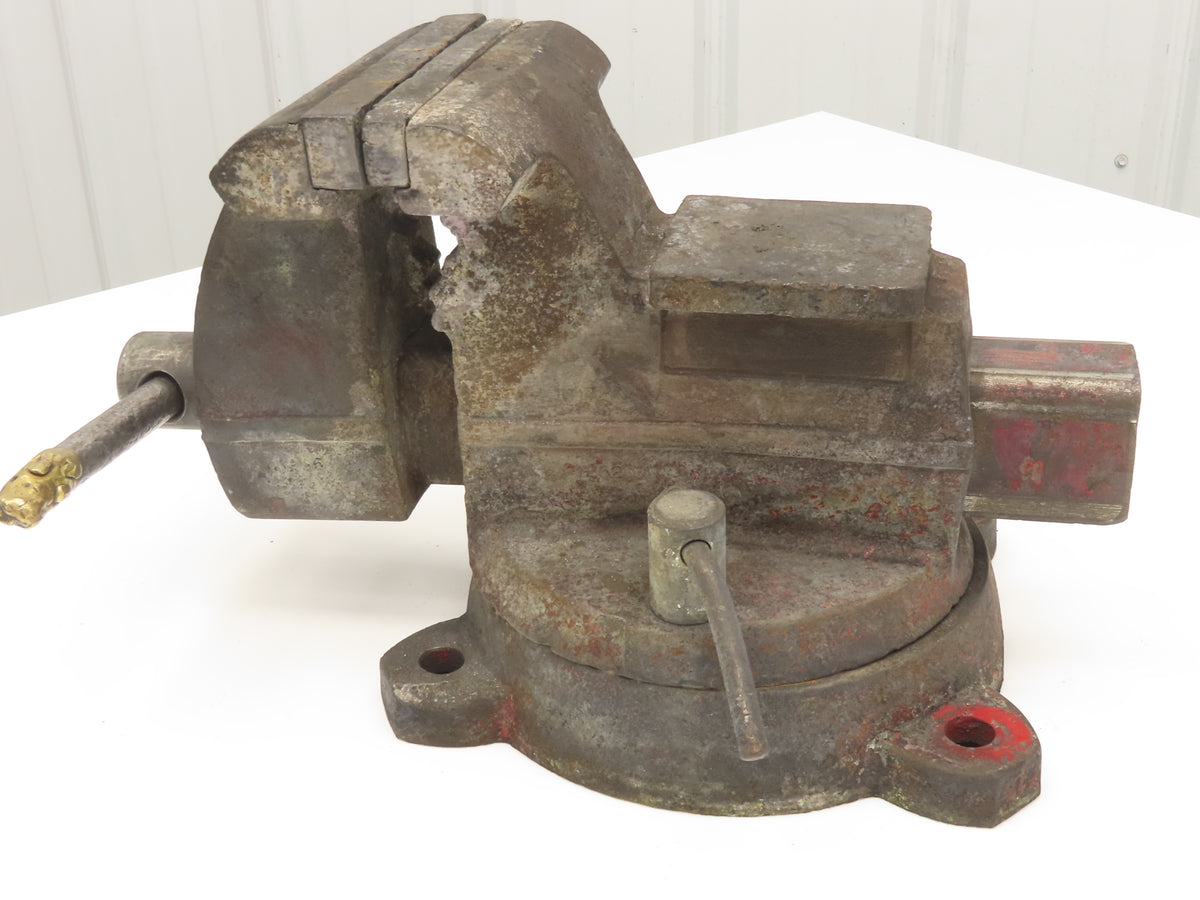 Wilton 646 Combination Pipe Bench Vise 6" Jaw Swivel Base Vintage Machinist