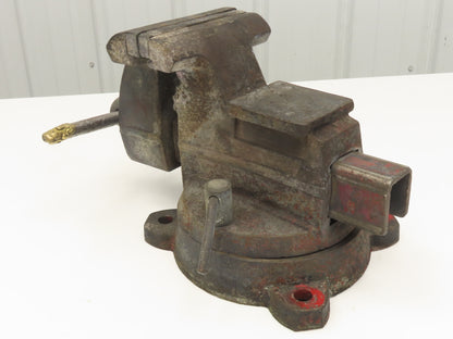 Wilton 646 Combination Pipe Bench Vise 6" Jaw Swivel Base Vintage Machinist