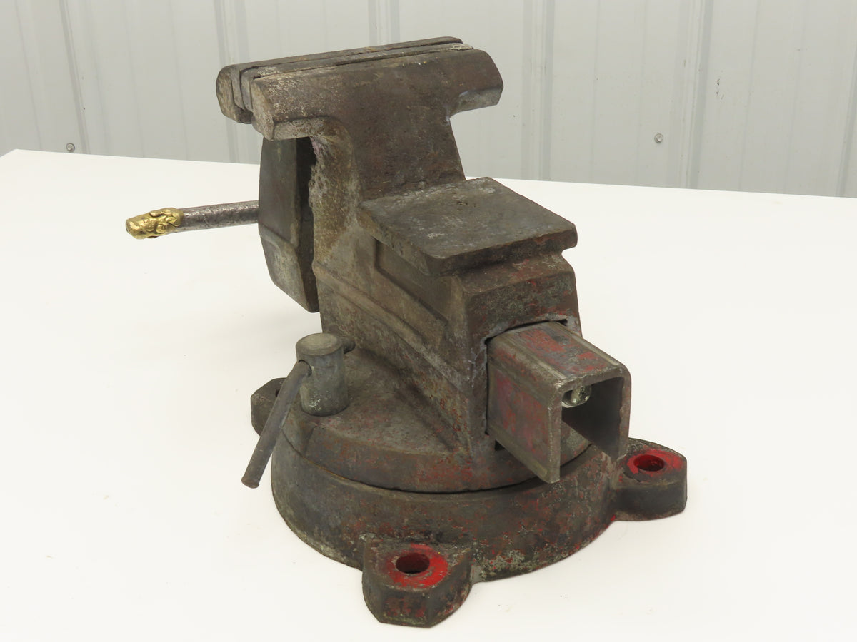 Wilton 646 Combination Pipe Bench Vise 6" Jaw Swivel Base Vintage Machinist