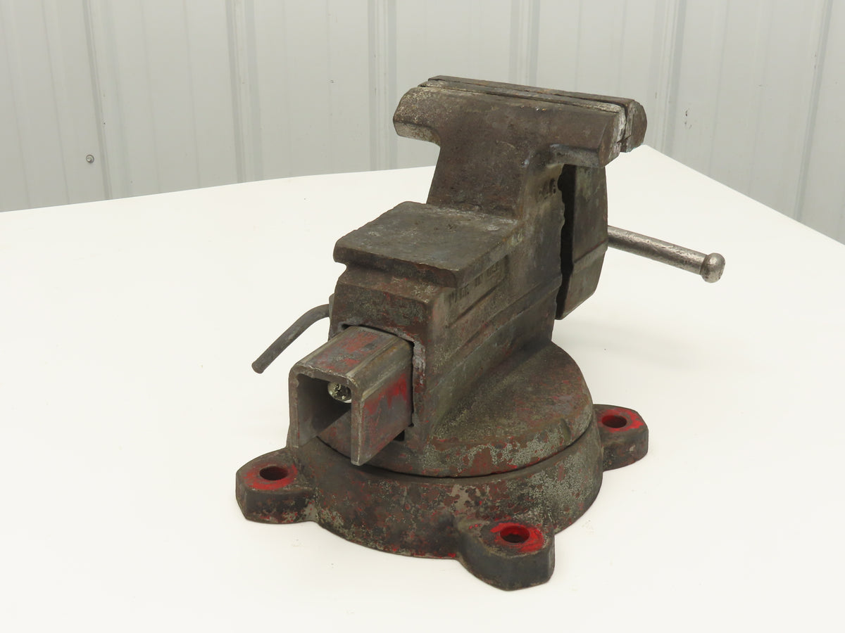 Wilton 646 Combination Pipe Bench Vise 6" Jaw Swivel Base Vintage Machinist