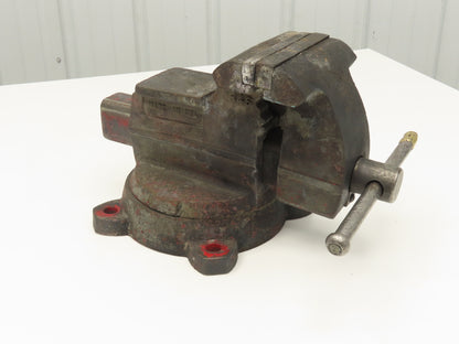 Wilton 646 Combination Pipe Bench Vise 6" Jaw Swivel Base Vintage Machinist