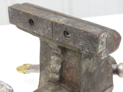 Wilton 646 Combination Pipe Bench Vise 6" Jaw Swivel Base Vintage Machinist