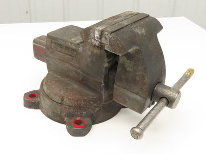 Wilton 646 Combination Pipe Bench Vise 6" Jaw Swivel Base Vintage Machinist