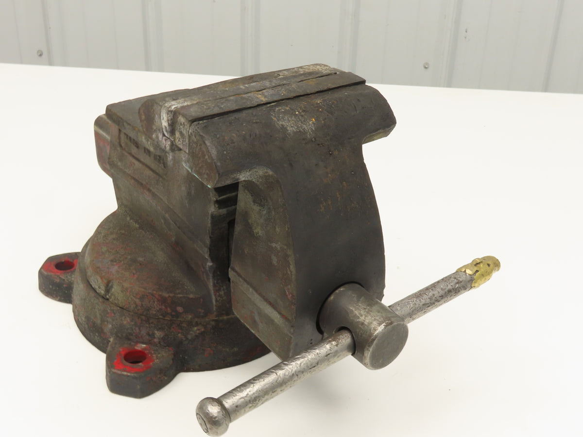 Wilton 646 Combination Pipe Bench Vise 6" Jaw Swivel Base Vintage Machinist