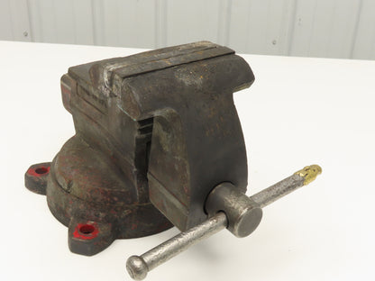 Wilton 646 Combination Pipe Bench Vise 6" Jaw Swivel Base Vintage Machinist