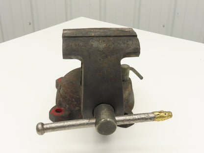 Wilton 646 Combination Pipe Bench Vise 6" Jaw Swivel Base Vintage Machinist