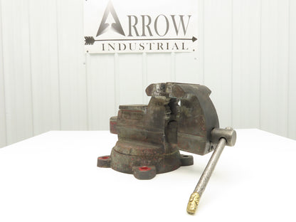 Wilton 646 Combination Pipe Bench Vise 6" Jaw Swivel Base Vintage Machinist