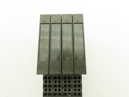 Siemens 6ES7 134-4JB50-0AB0 SIMATIC DP 2AI Analog Input Module Lot of 4