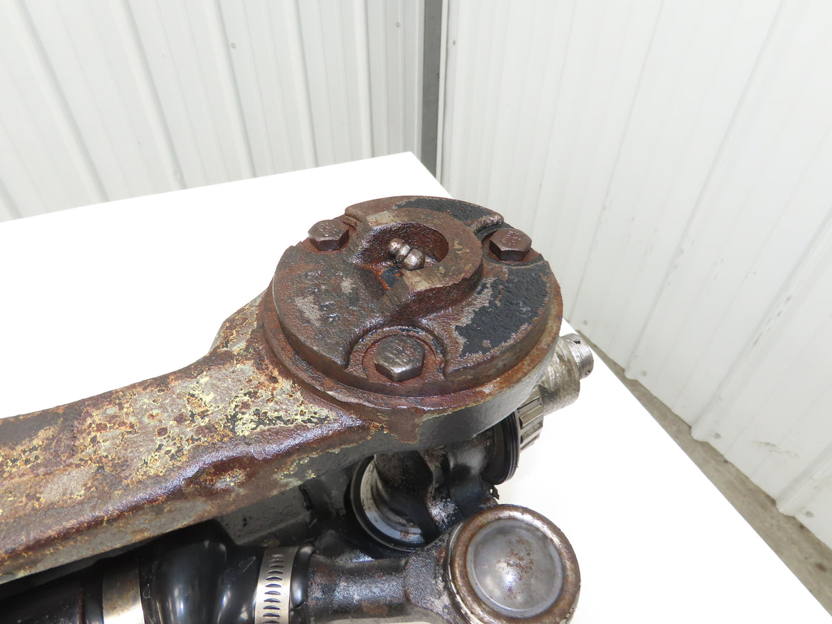 Hyster E60Z-33 Electric Forklift Rear Axle Dual Hydraulic Steering Assembly