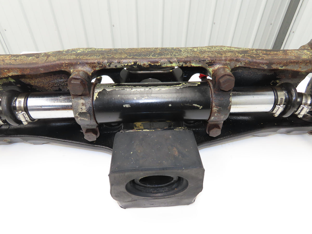 Hyster E60Z-33 Electric Forklift Rear Axle Dual Hydraulic Steering Assembly