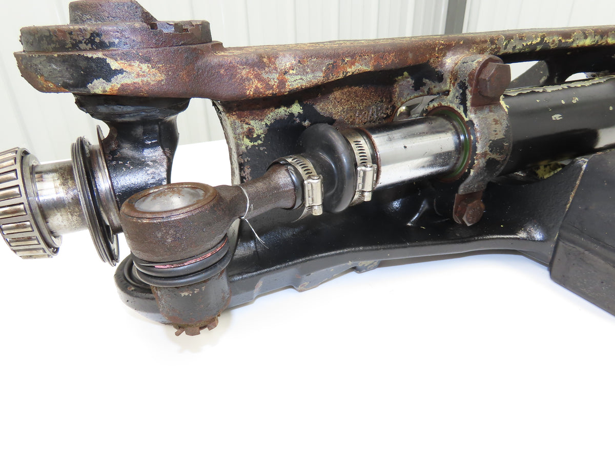 Hyster E60Z-33 Electric Forklift Rear Axle Dual Hydraulic Steering Assembly