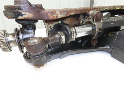 Hyster E60Z-33 Electric Forklift Rear Axle Dual Hydraulic Steering Assembly