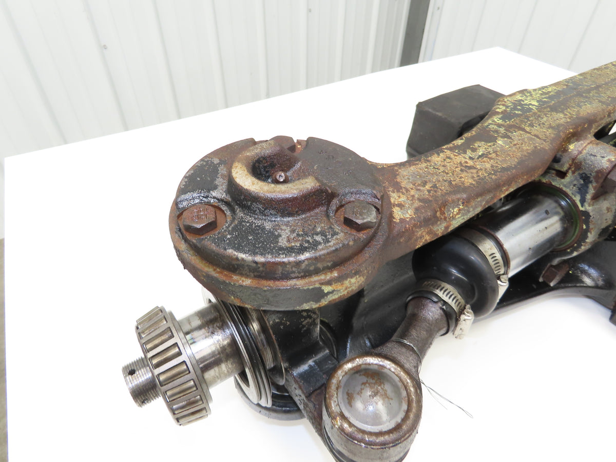 Hyster E60Z-33 Electric Forklift Rear Axle Dual Hydraulic Steering Assembly