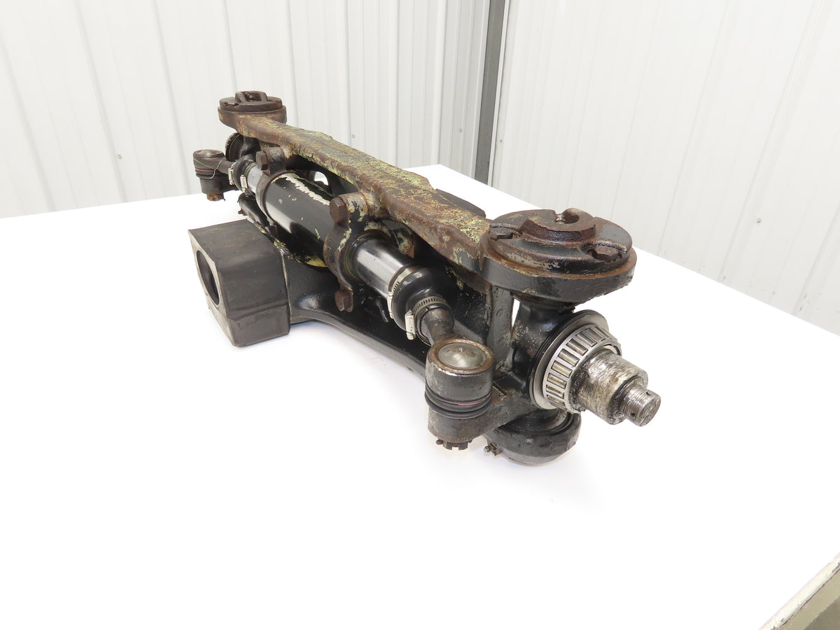Hyster E60Z-33 Electric Forklift Rear Axle Dual Hydraulic Steering Assembly