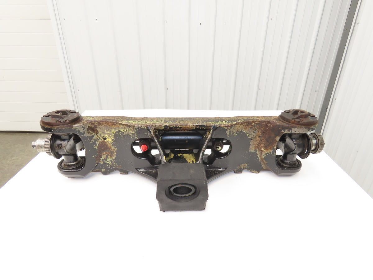 Hyster E60Z-33 Electric Forklift Rear Axle Dual Hydraulic Steering Assembly