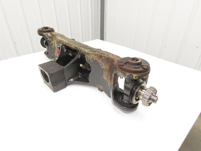 Hyster E60Z-33 Electric Forklift Rear Axle Dual Hydraulic Steering Assembly