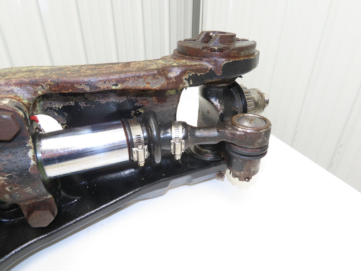 Hyster E60Z-33 Electric Forklift Rear Axle Dual Hydraulic Steering Assembly