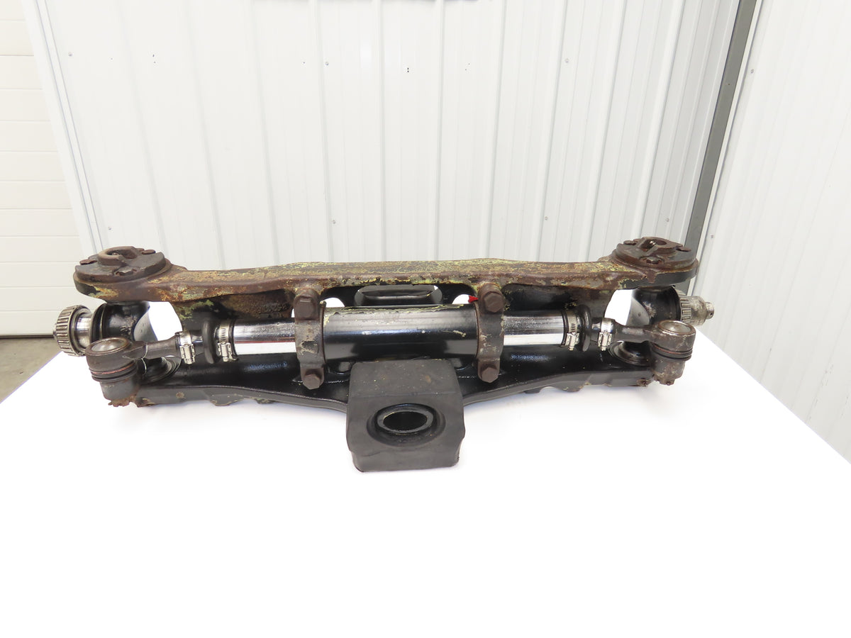 Hyster E60Z-33 Electric Forklift Rear Axle Dual Hydraulic Steering Assembly
