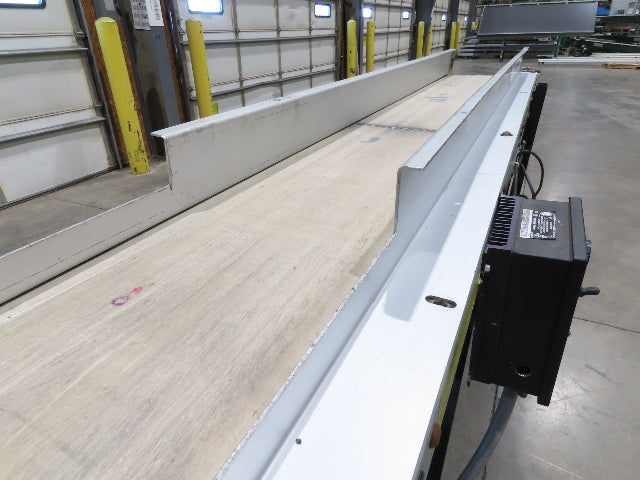 EMI Plastics 17"x 8' Portable Belt Conveyor 11"Bed 115V 1PH 16FPM Variable Speed