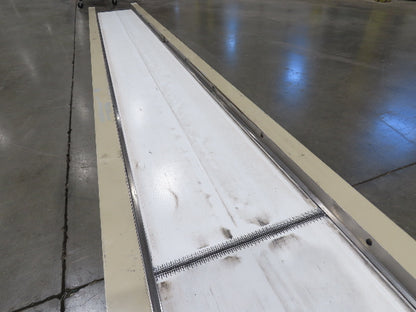 Plastic Process 16"x 12'L Slider Bed Conveyor 12"Belt 115V Variable Speed 52FPM