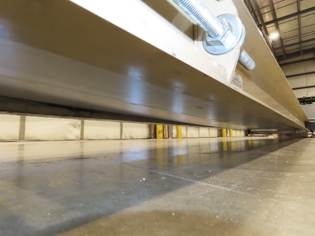 Plastic Process 16"x 12'L Slider Bed Conveyor 12"Belt 115V Variable Speed 52FPM
