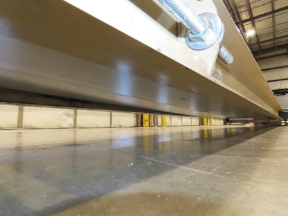 Plastic Process 16"x 12'L Slider Bed Conveyor 12"Belt 115V Variable Speed 52FPM