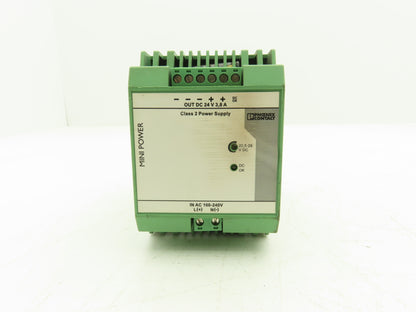 Phoenix MINI-PS-100-240AC/24DC/C2LPS Power Supply 85-264VAC/90-350VDC In 24V Out