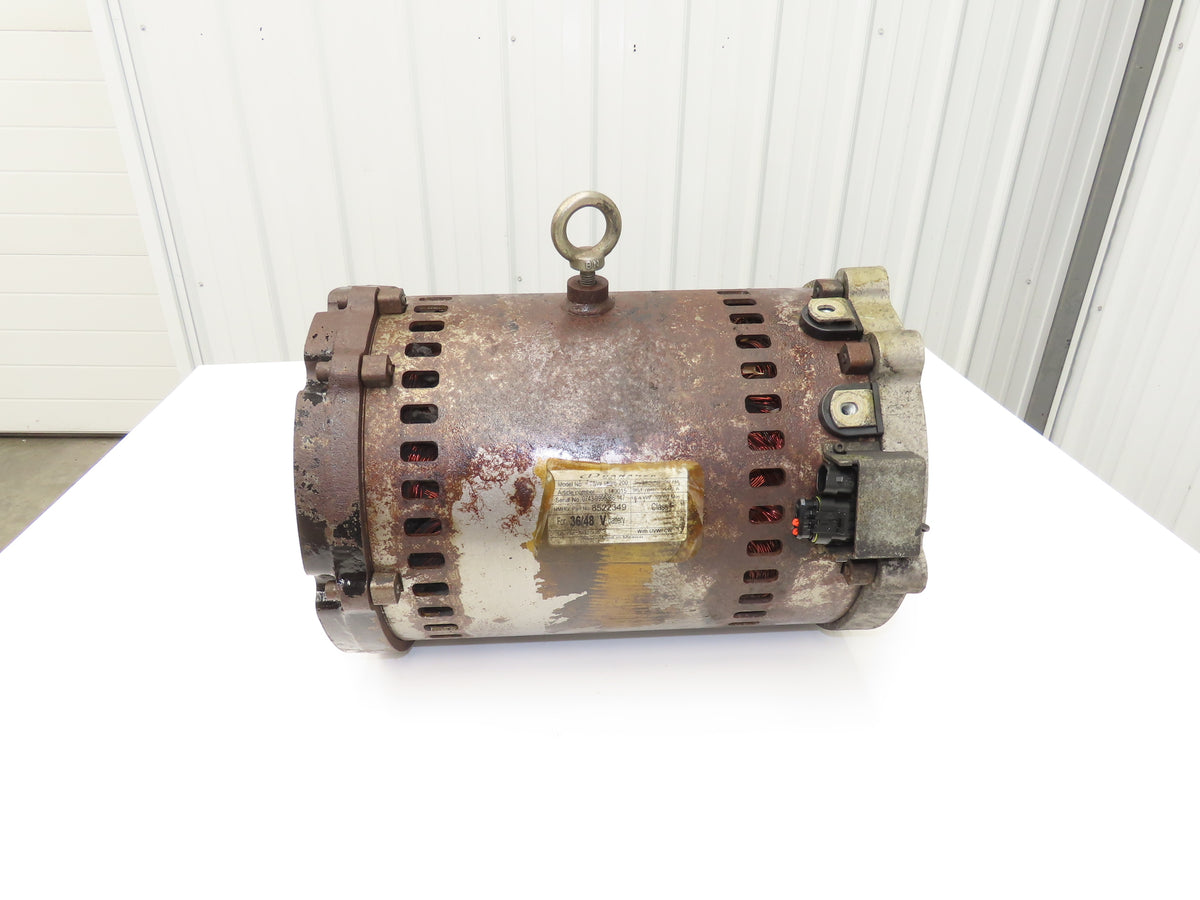 Danaher Controls TSW 180/6-200 Forklift Traction Motor 36/48V 961RPM Off E60Z-33