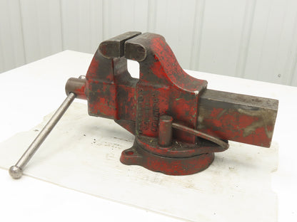 Columbian 604 Swivel Bench Vise 4" Jaw 3-1/2" Throat Depth 8-1/2"Opening