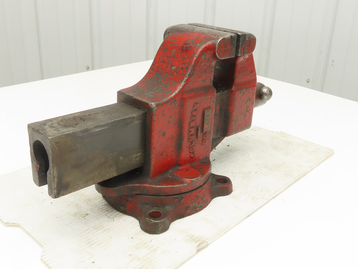Columbian 604 Swivel Bench Vise 4" Jaw 3-1/2" Throat Depth 8-1/2"Opening