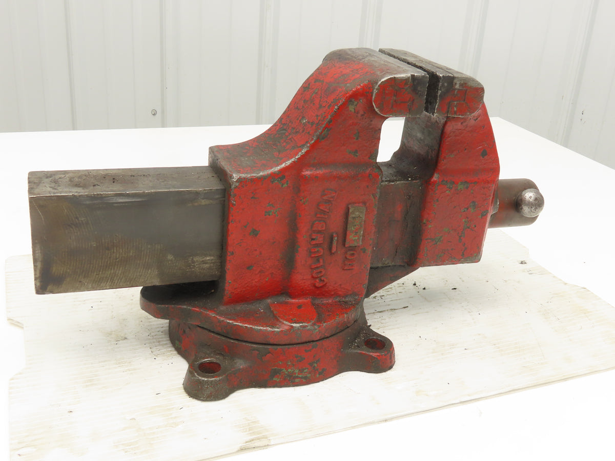 Columbian 604 Swivel Bench Vise 4" Jaw 3-1/2" Throat Depth 8-1/2"Opening