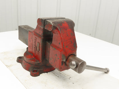 Columbian 604 Swivel Bench Vise 4" Jaw 3-1/2" Throat Depth 8-1/2"Opening