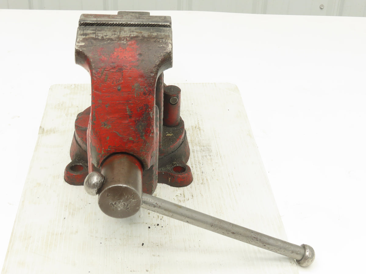 Columbian 604 Swivel Bench Vise 4" Jaw 3-1/2" Throat Depth 8-1/2"Opening