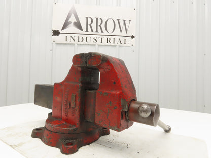 Columbian 604 Swivel Bench Vise 4" Jaw 3-1/2" Throat Depth 8-1/2"Opening