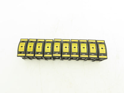 Buss JTN60030 Fuse Holder 30Amp 600V AC/DC 1-Pole Finger Safe Class J Lot of 10