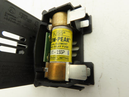 Buss JTN60030 Fuse Holder 30Amp 600V AC/DC 1-Pole Finger Safe Class J Lot of 10