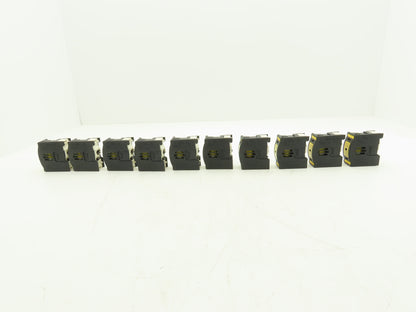 Buss JTN60030 Fuse Holder 30Amp 600V AC/DC 1-Pole Finger Safe Class J Lot of 10