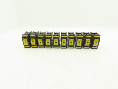 Buss JTN60030 Fuse Holder 30Amp 600V AC/DC 1-Pole Finger Safe Class J Lot of 10