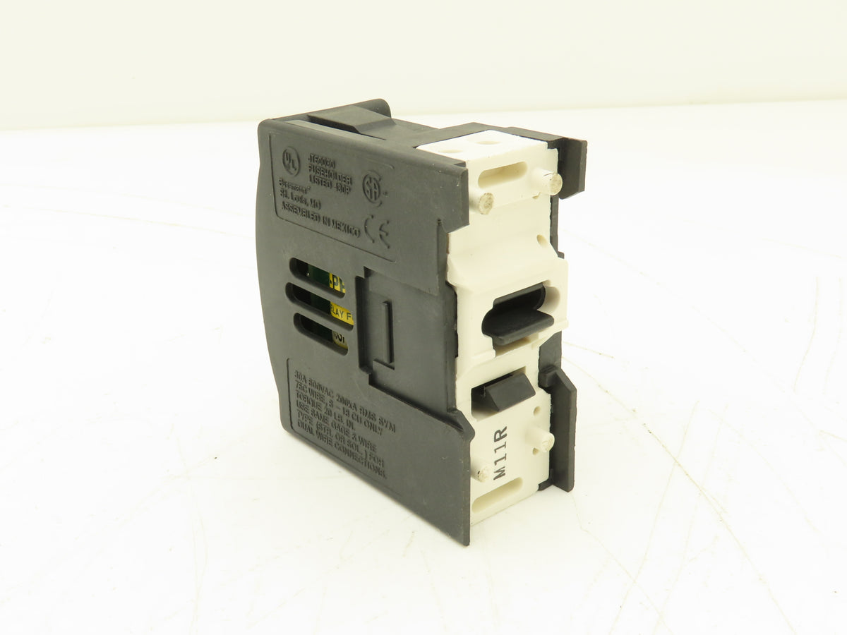 Buss JTN60030 Fuse Holder 30Amp 600V AC/DC 1-Pole Finger Safe Class J Lot of 14