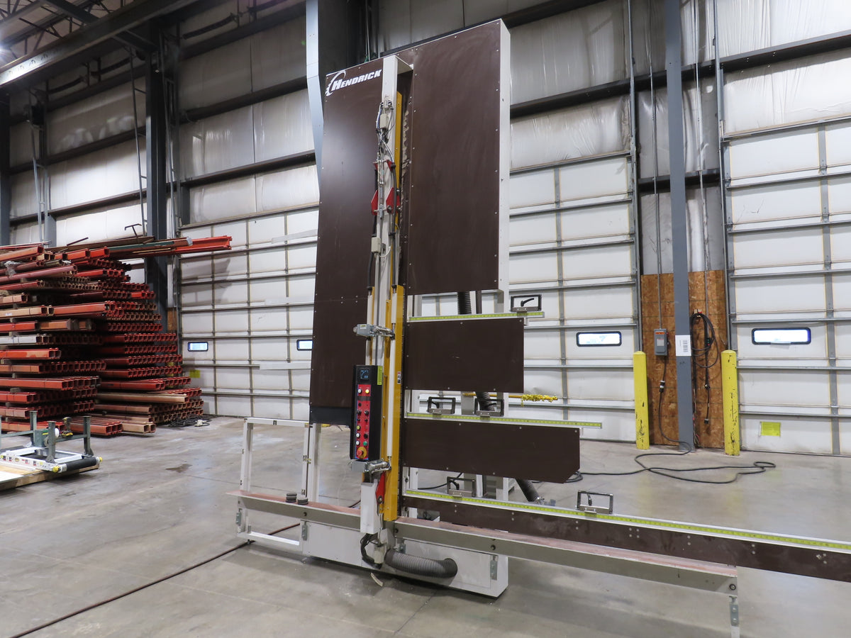 Hendrick SPN1 Vertical Beam Saw 6'/8'/10' 7.5HP Variable Speed Carriage 230V 3PH