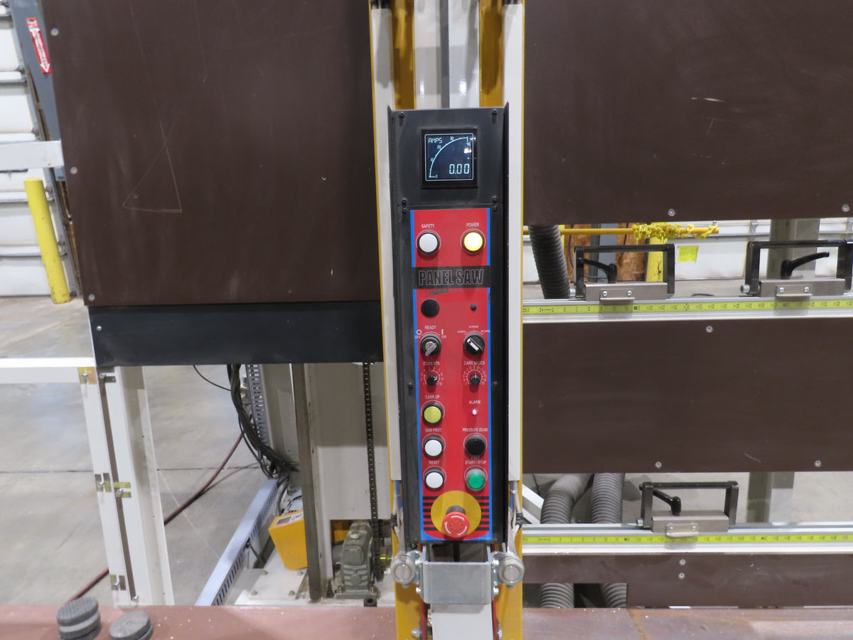 Hendrick SPN1 Vertical Beam Saw 6'/8'/10' 7.5HP Variable Speed Carriage 230V 3PH