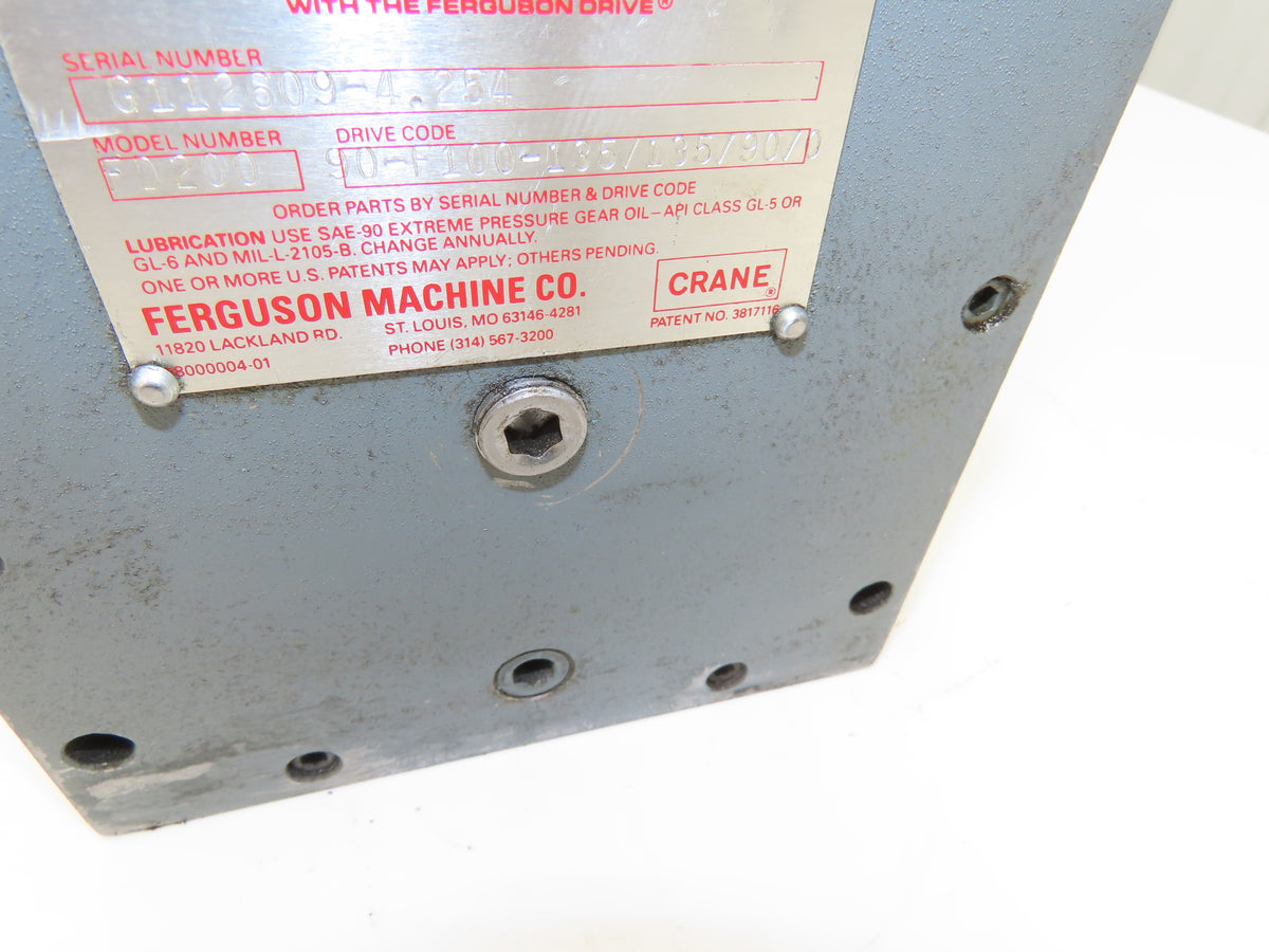 Ferguson Machine Co FD200 Rotary Oscillating Index Drive 1.5" Output Shaft